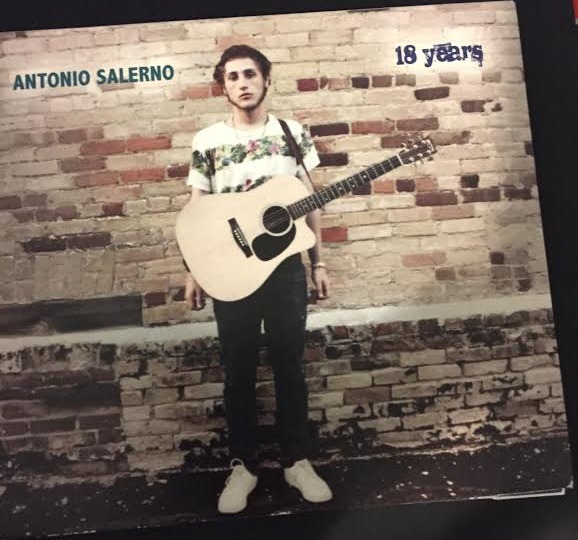 Senior Antonio Salerno Releases First CD, 18 Years