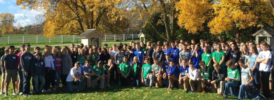 Freshmen Make Annual Theology Pilgrimage to Abbey, Cathedral, Shrine of Our Lady of Good Help