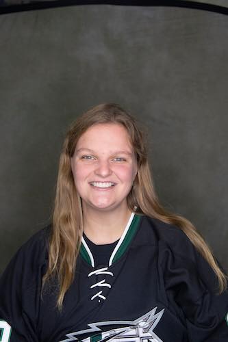 Ana Holzbach Plays College Hockey, Succeeds in Classroom