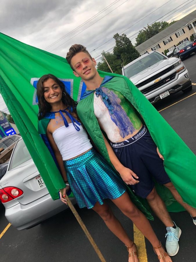 Fan Man & Mermaid Enjoy Role of Spirit Leaders