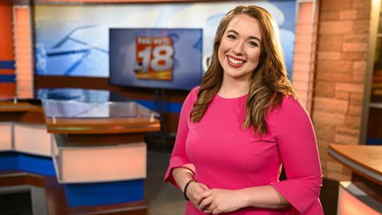 Katie Phernetton Living Childhood Dream as Television News Journalist
