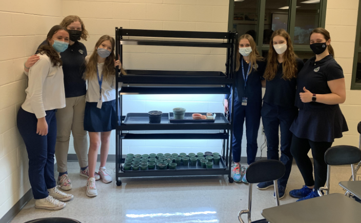 Environmental Club Builds Mobile Plant Light, Encourages Others to Join Their Environmental Efforts