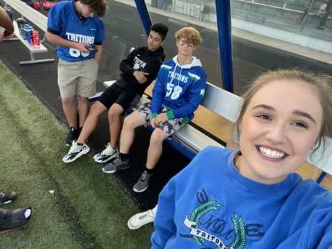 Sophomore Lily Arkens Enjoys Role of Football Team Manager