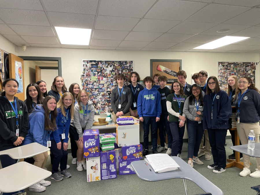 NDA Students Donate 7254 Diapers to Pro-Life Group