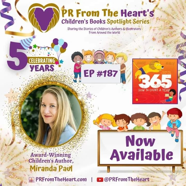 Childrens Book Author Miranda Paul:  I Love What I Do