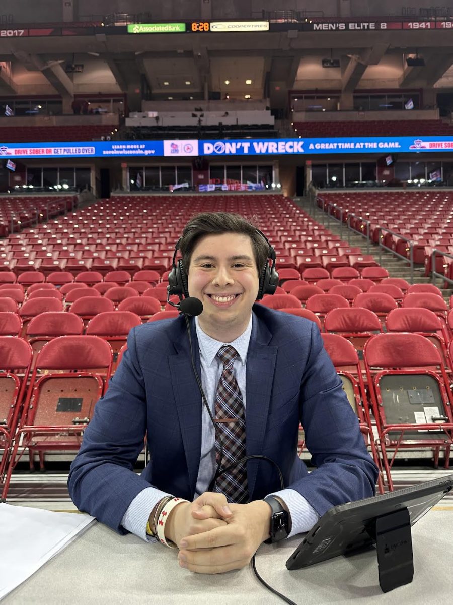 Sportscaster Joey Bonadonna Started with Blizzard, Brought Livestream to NDA, Continues Passion at UW-Madison