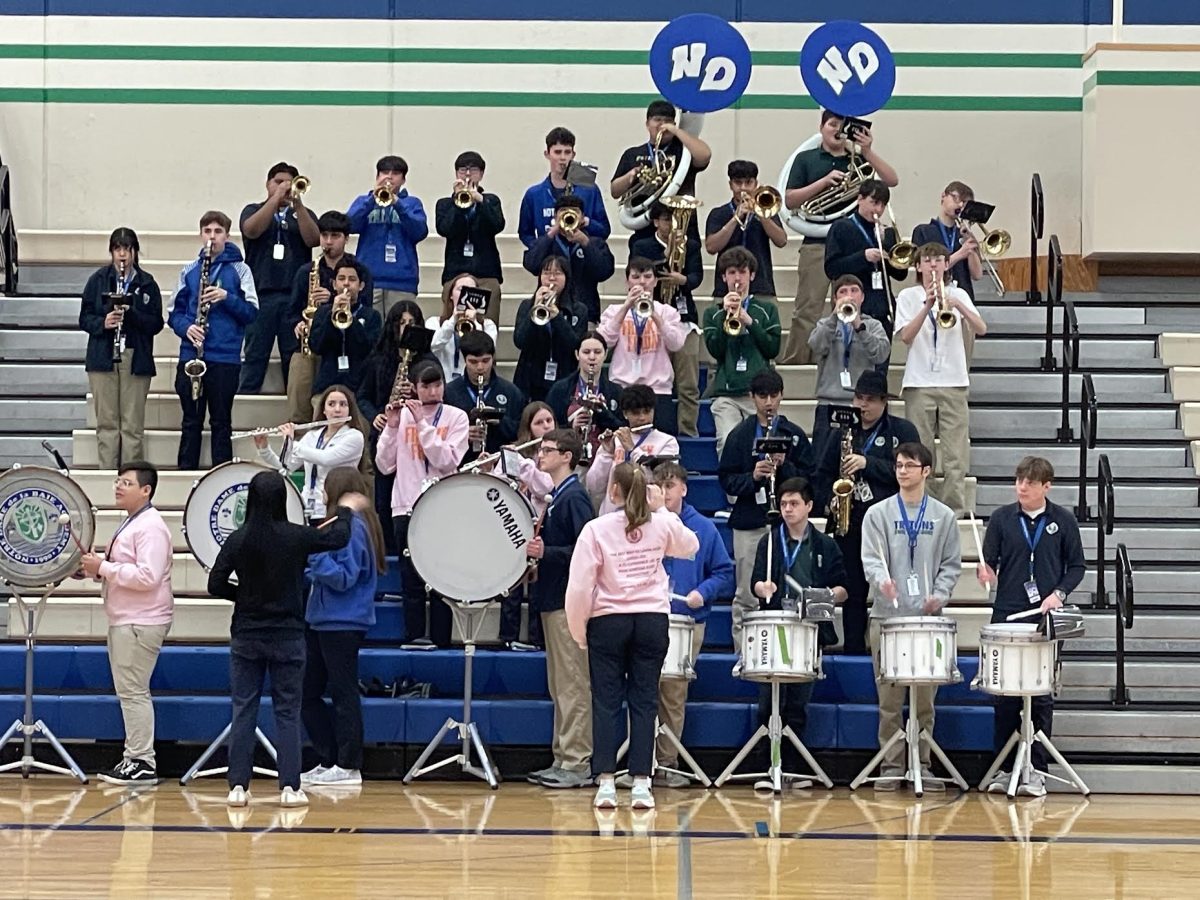 Pep Band Sparks School Spirit at Sporting Events