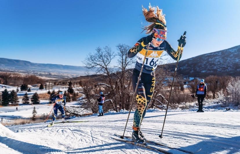 Senior Lauren Carlton Qualifies Again for Great Lakes National Nordic Ski Team