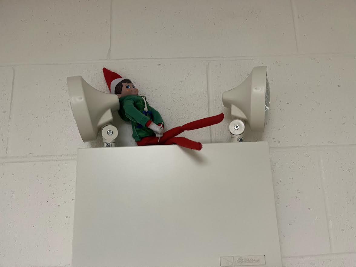 Tucker the Elf Returns for Traditional Contest, Thanks to Mr. Konshak!