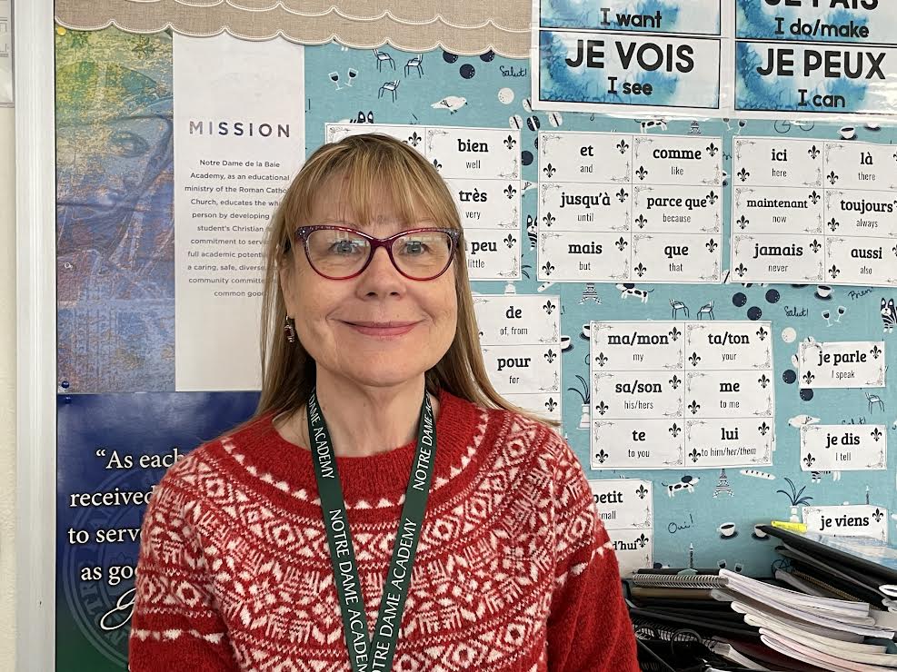 French Substitute Teacher Brings Experience, Energy to NDA