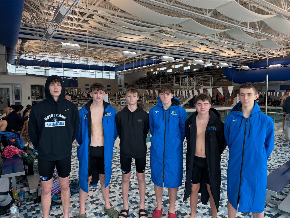 Relay Team Makes NDA History Competing at State Swim Meet