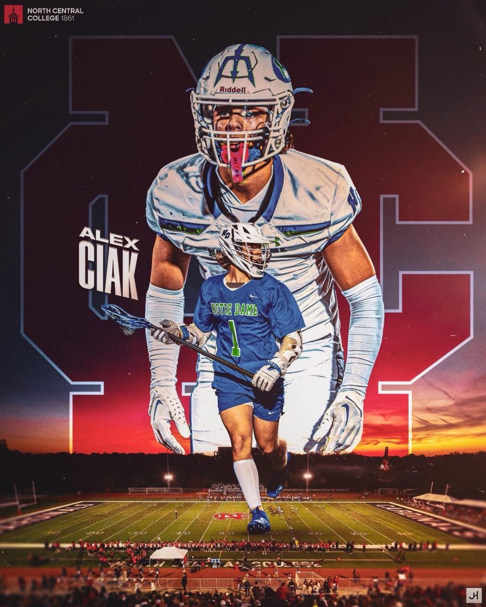 Alex Ciak Commits to North Central College, Will Play Both Football and Lacrosse